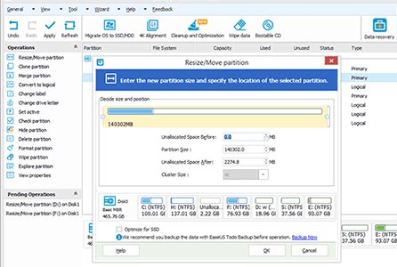 خطای low disk space ویندوز