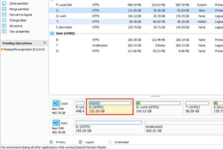 رفع مشکل low disk space